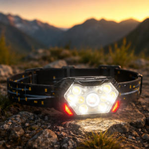 Rechargeable Motion Sensor LED Headlamp